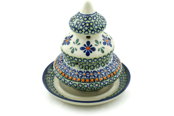 Christmas Tree Candle Holder 6"