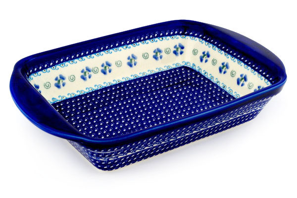 Rectangular Baker with Handles 14"