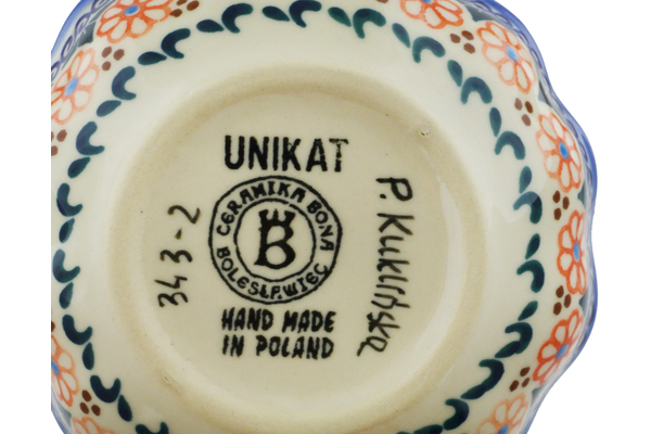 Scalloped Fluted Bowl 5"