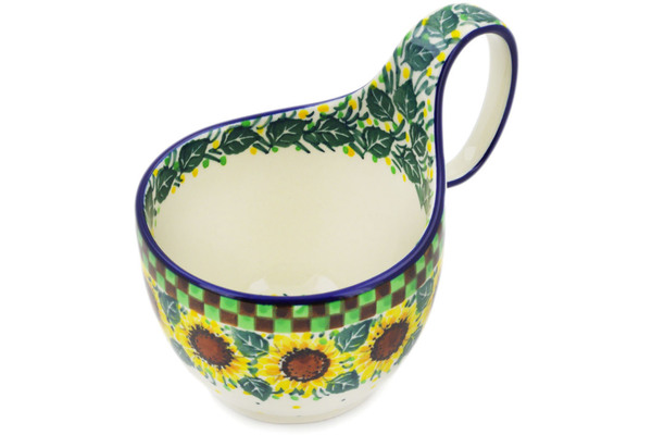 Bowl with Loop-Handle 6"