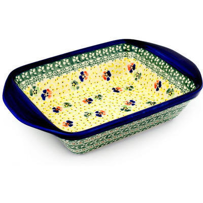 Rectangular Baker with Handles 12"