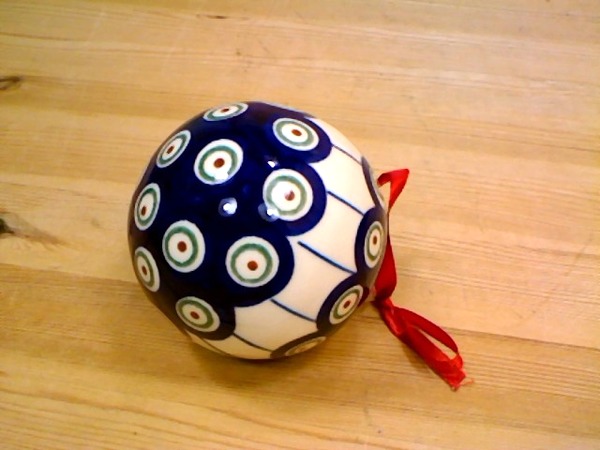 Christmas Ball Ornament 3"