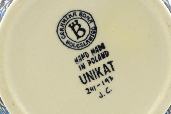 Jar with Lid and Handles 8"