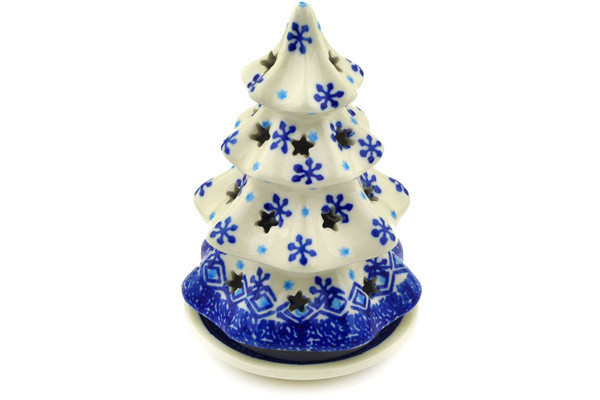 Christmas Tree Candle Holder 6"