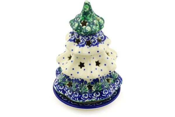 Christmas Tree Candle Holder 6"
