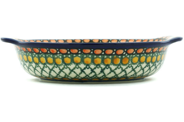 Round Baker with Handles 7"