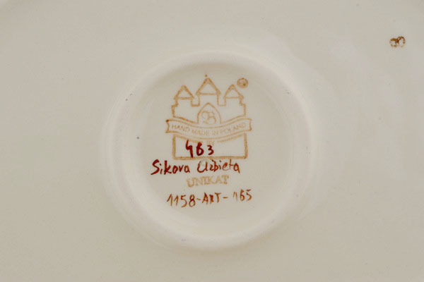 Baker with Cover 12"