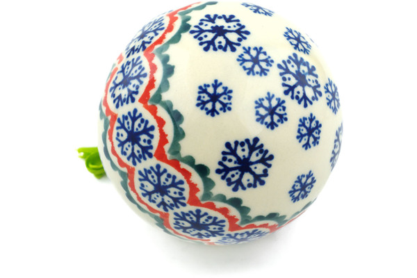 Christmas Ball Ornament 4"