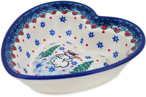 Heart Shaped Bowl 6"