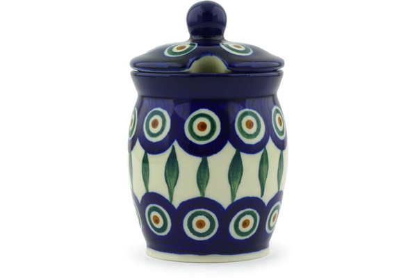 Jar with Lid with Opening 4"