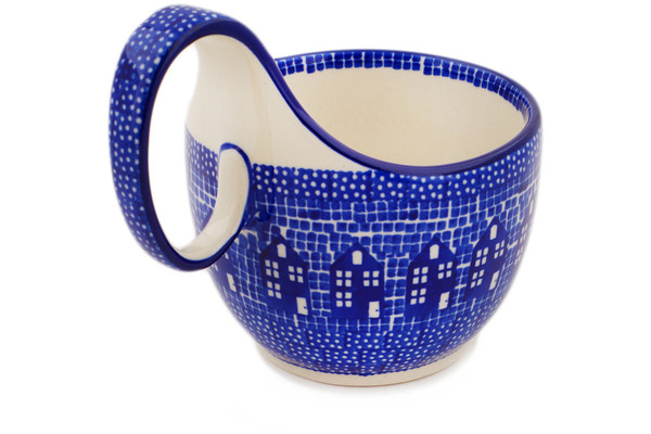 Bowl with Loop-Handle 6"