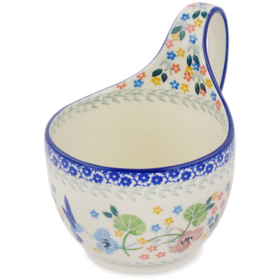 Bowl with Loop-Handle 6"