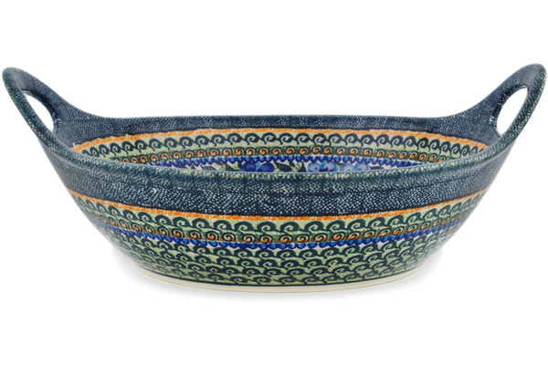 Bowl with Handles 14"