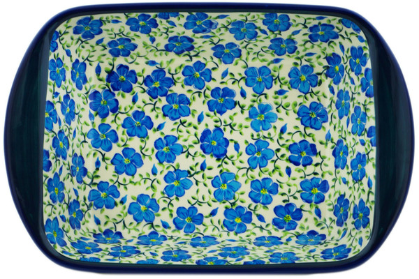 Rectangular Baker with Handles 14"