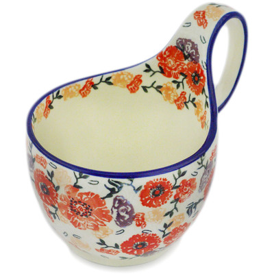 Bowl with Loop-Handle 6"