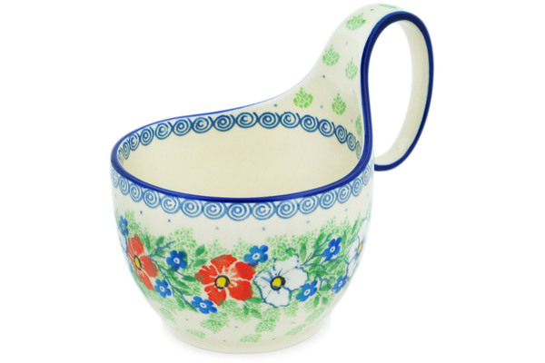 Bowl with Loop-Handle 6"