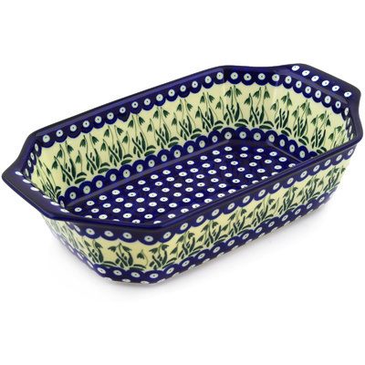 Rectangular Baker with Handles 14"