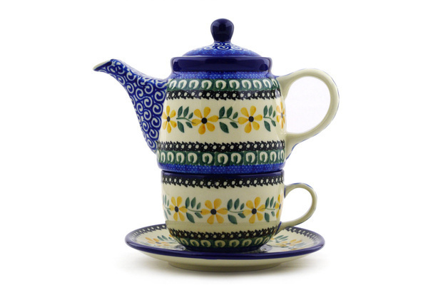 Tea Set for One 17 oz