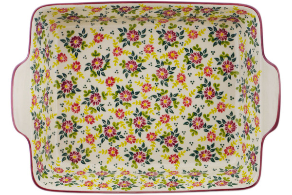 Rectangular Baker with Handles 15"