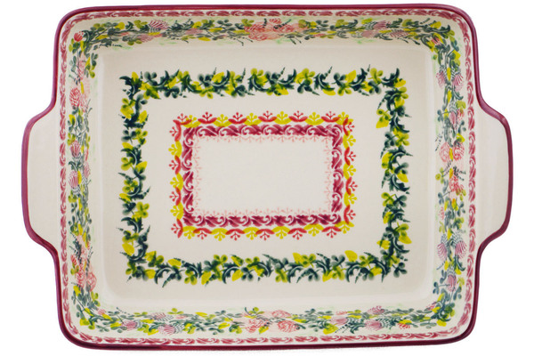 Rectangular Baker with Handles 15"