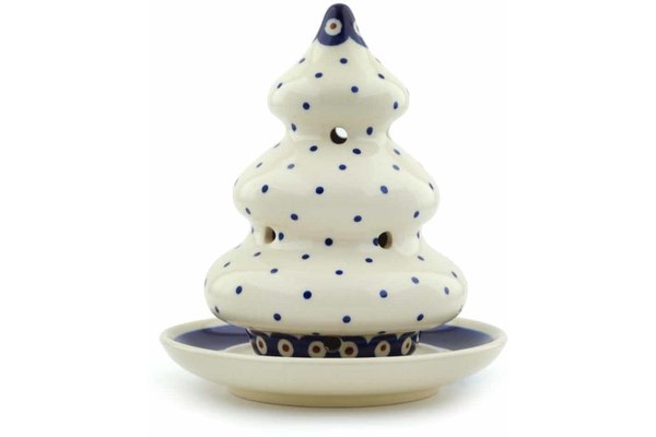 Christmas Tree Candle Holder 6"