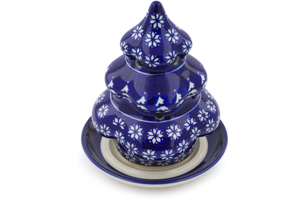 Christmas Tree Candle Holder 7"