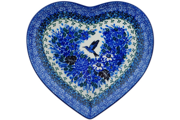 Heart Shaped Platter 9"