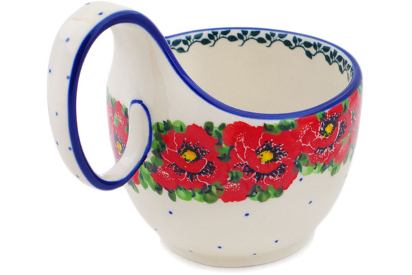 Bowl with Loop-Handle 6"