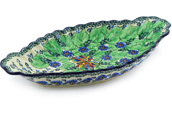 Platter with Handles 16"