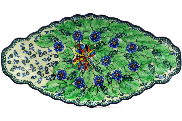 Platter with Handles 16"