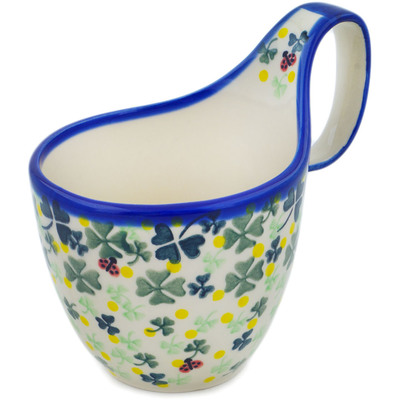 Bowl with Loop-Handle 7"