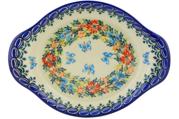 Platter with Handles 9"