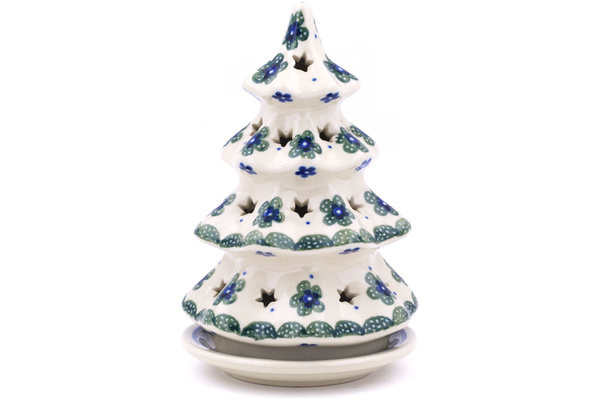 Christmas Tree Candle Holder 6"