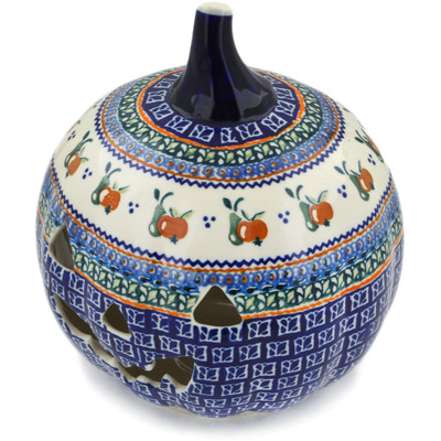 Jack O Lantern Candle Holder 9"