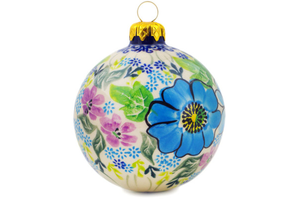 Christmas Ball Ornament 4"