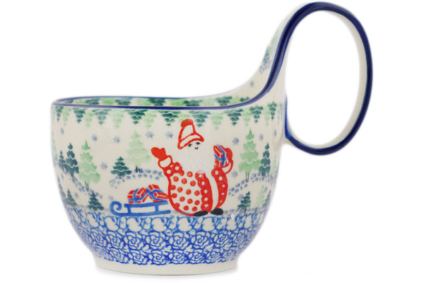 Bowl with Loop-Handle 6"