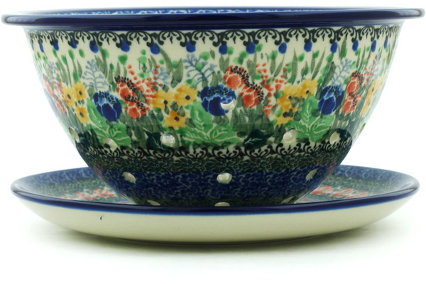 Colander with Plate 8"