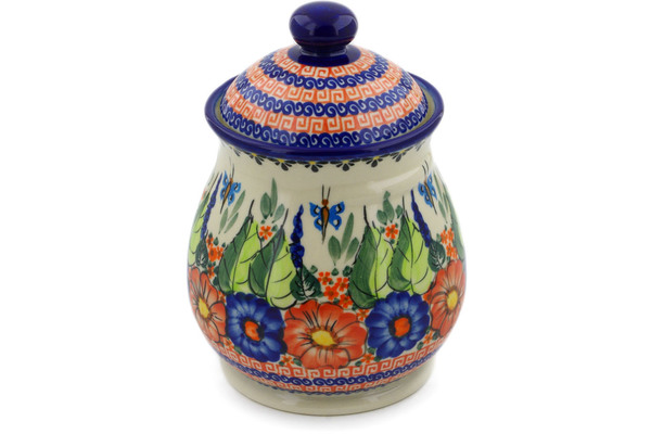 Jar with Lid 8"