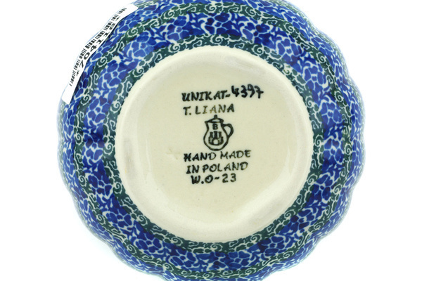 Scalloped Fluted Bowl 5"