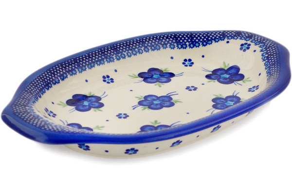 Platter with Handles 12"