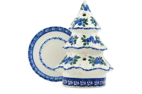 Christmas Tree Candle Holder 6"