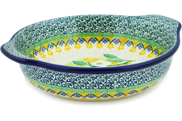 Round Baker with Handles 9"