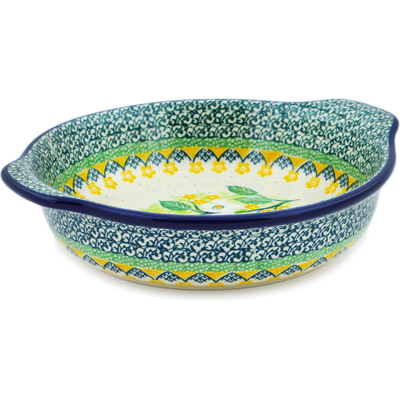 Round Baker with Handles 9"