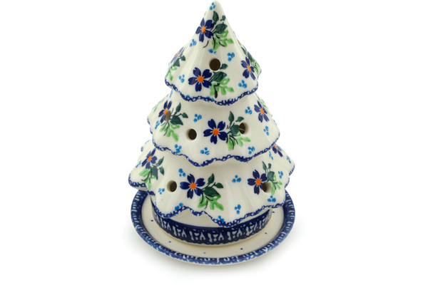 Christmas Tree Candle Holder 6"