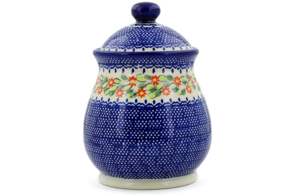 Jar with Lid 8"