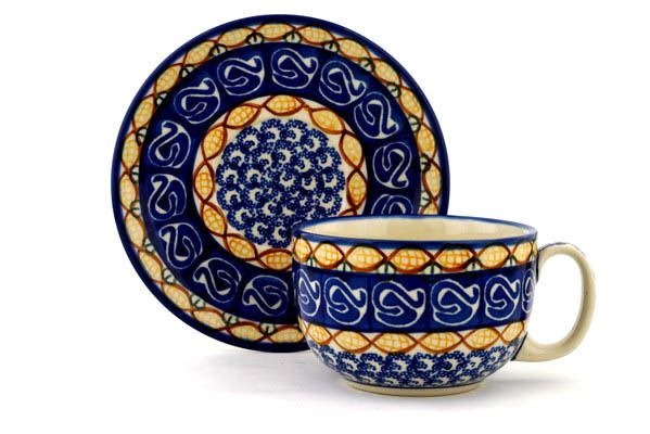 Cup with Saucer 13 oz