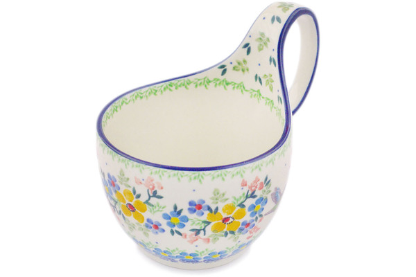 Bowl with Loop-Handle 6"