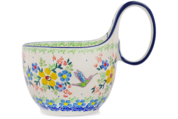 Bowl with Loop-Handle 6"