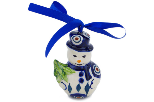 Snowman Ornament 4"