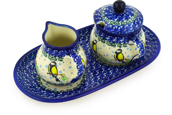 Sugar and Creamer Set 10"
